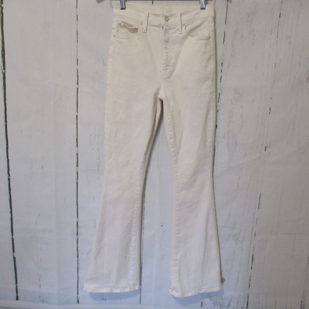 Mother Jeans 24 Off‎ White High Waisted Weekender Skimp Second Chance
